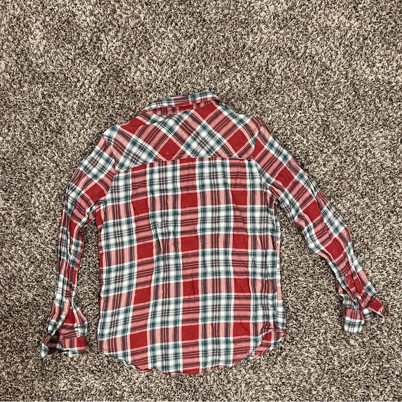 Aeropostale women’s plaid flannel - Picture 4 of 5